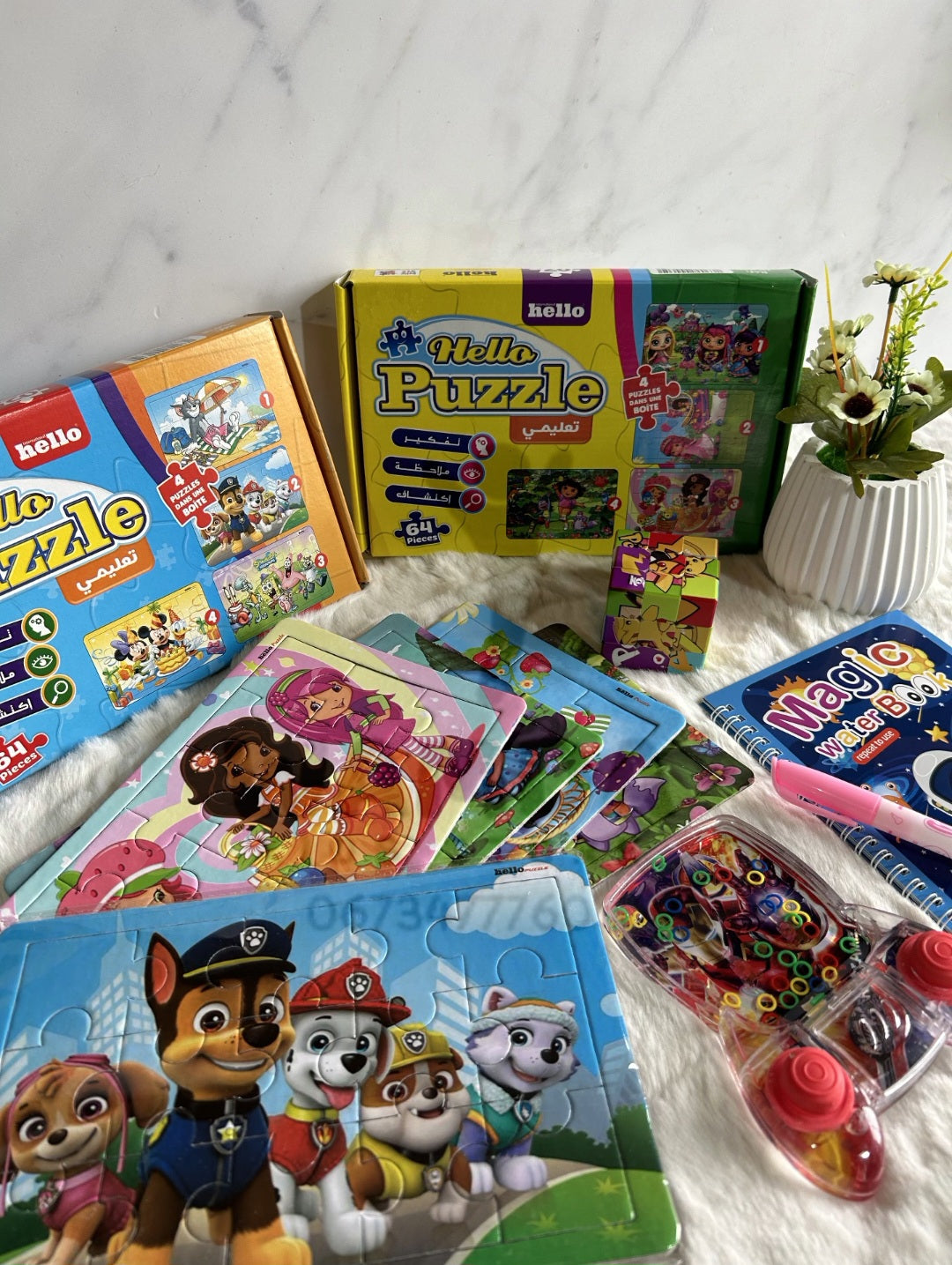 🧠🎨 باقة ألعاب الذكاء والمتعة للأطفال+هدية